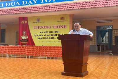 CHƯƠNG TRÌNH RA MẮT MÔ HÌNH “TRƯỜNG THPT SỐ 1 NGUYỄN TRÃI TỰ QUẢN VỀ AN NINH TRẬT TỰ” CHƯƠNG TRÌNH RA MẮT MÔ HÌNH “TRƯỜNG THPT SỐ 1 NGUYỄN TRÃI TỰ QUẢN VỀ AN NINH TRẬT TỰ”